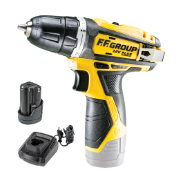 FF GROUP CORDLESS DRILL DRIVER CDD 12V WITH BATTERY 2AH PLUS 41303  FF GROUP ΔΡΑΠΑΝΟΚΑΤΣΑΒΙΔΟ ΜΠΑΤΑΡΙΑΣ CDD 12V ΜΕ ΜΠΑΤΑΡΙΑ 2ΑΗ PLUS 41303
